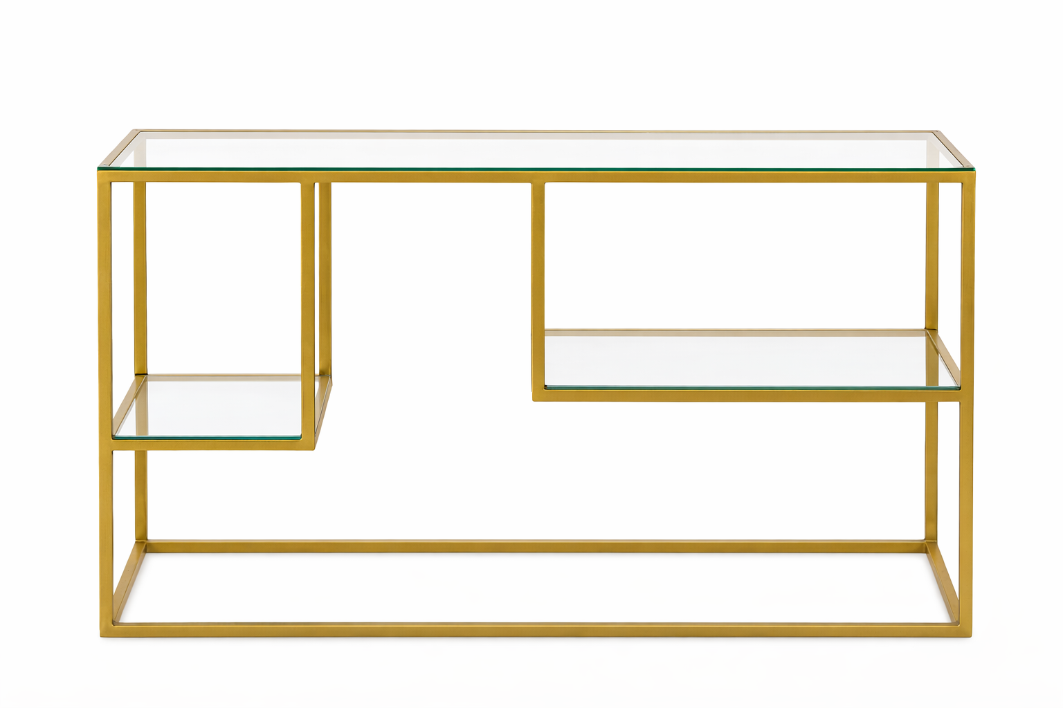 Mesa de vidrio moderna y elegante